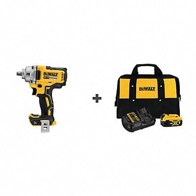 Impact Wrench Cordless Compact 20VDC