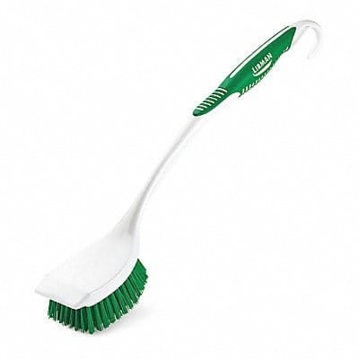 Utility Brush Long Handle PET Brstls PK6