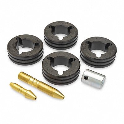 MILLER 4pc MIG V-Knurl Drive Roll Kit