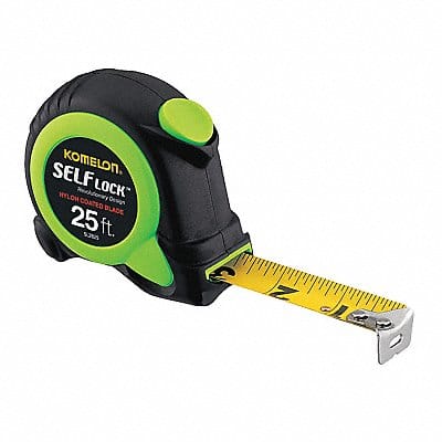 Tape Measure Green Self Lock 25 ft x 1