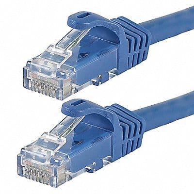 Patch Cord Cat 6 Flexboot Blue 100 ft.