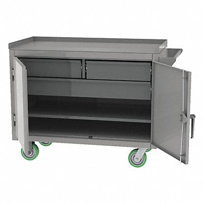 Mobile Cabinet Bench Steel 36 W 24 D