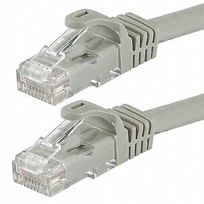 Patch Cord Cat 6 Flexboot Gray 3.0 ft.