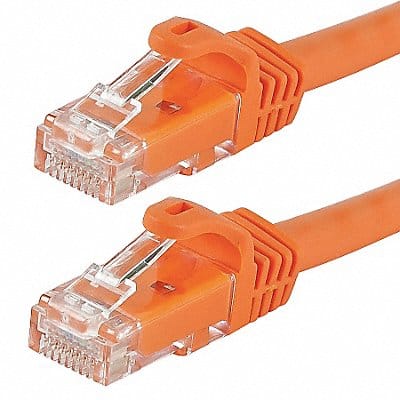 Patch Cord Cat 6 Flexboot Orange 10 ft.