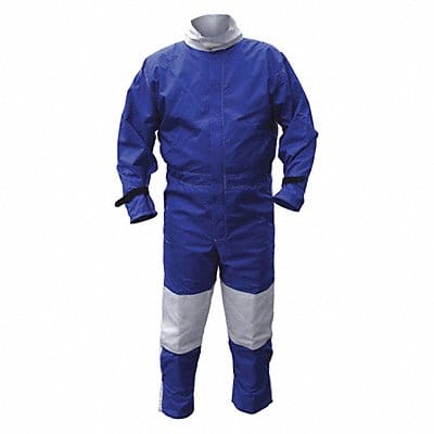 Abrasive Blast Suit Blue Small