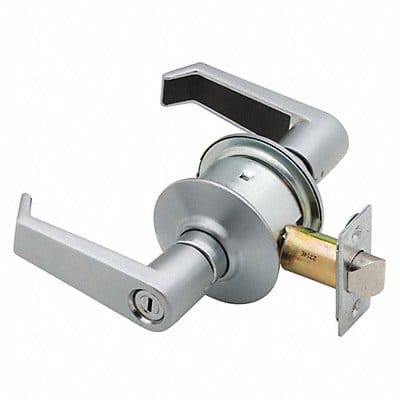 Levon Lever Privacy Lock Satin Chrome