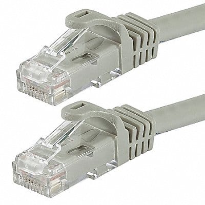 Patch Cord Cat 6 Flexboot Gray 14 ft.