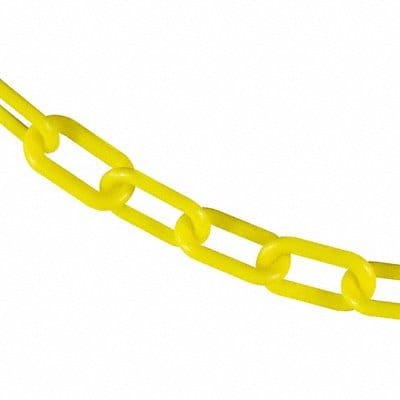 J1048 Plastic Chain 500 ft L Yellow