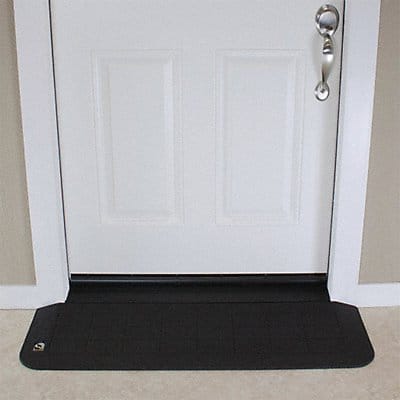 ADA Ramp 2In.H 23-1/2In.L 48In.W Black