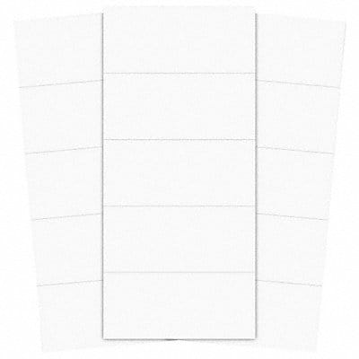 Magnetic Strips Pre-Cut 2in White PK25