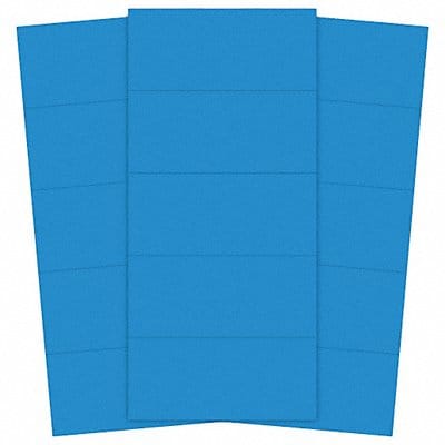 Magnetic Strips Pre-Cut 2in Blue PK25