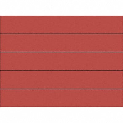 Magnetic Strips Pre-Cut 6 in Red PK25