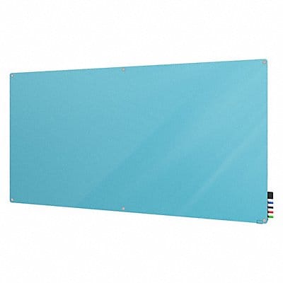 Dry Erase Board Magnetic Glass 72 W