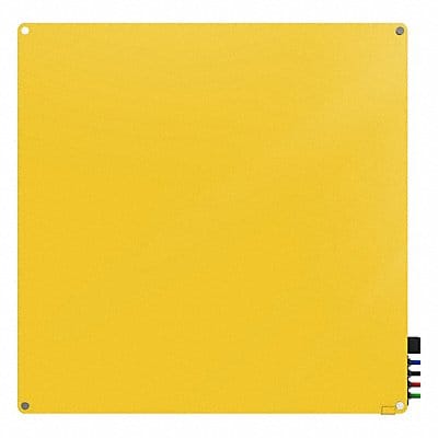 Dry Erase Board Magnetic Glass 48 W