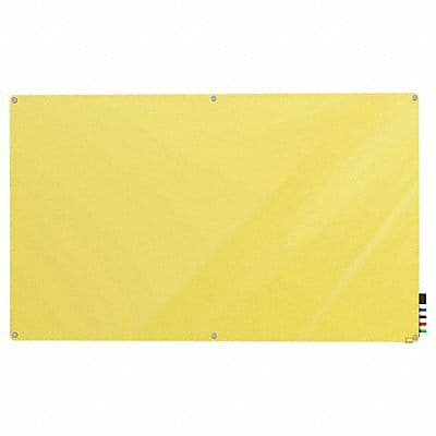 Dry Erase Board Magnetic Glass 72 W