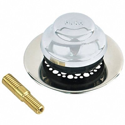 Drain Stopper 2 7/8 in Dia Plastic SS