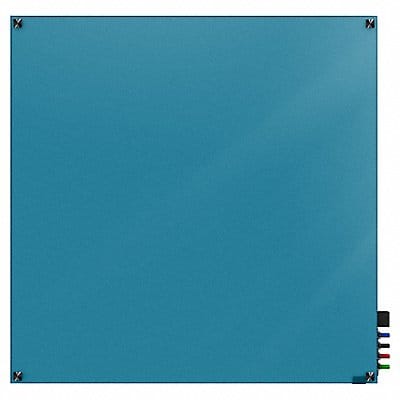 Dry Erase Board Magnetic Glass 48 W