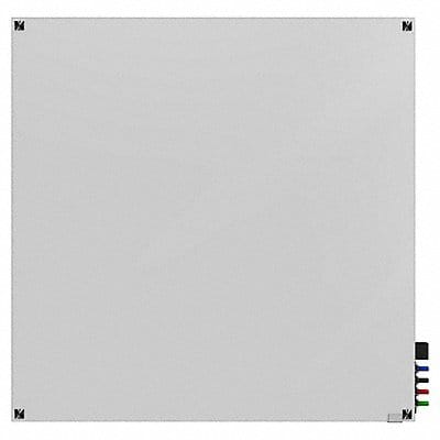 Dry Erase Board Magnetic Glass 48 W