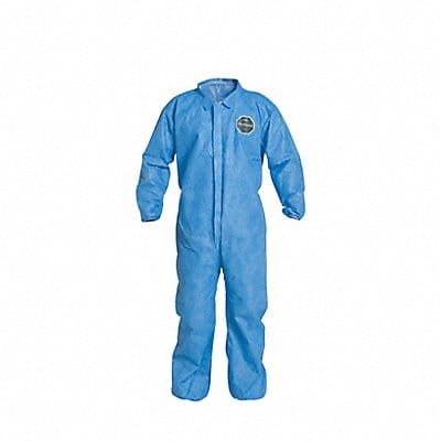 H3333 Collared Coveralls M Blue SMS PK25