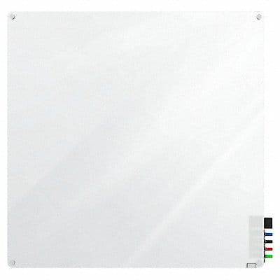 Dry Erase Board Non-Magnetic Glass 48 W