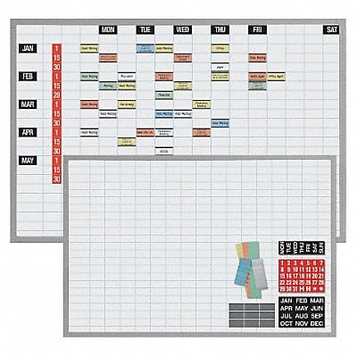 Magnetic Work/Schedule Kit 48x36