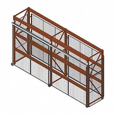 Enclosure Kit 48x144x96in Steel 10ga