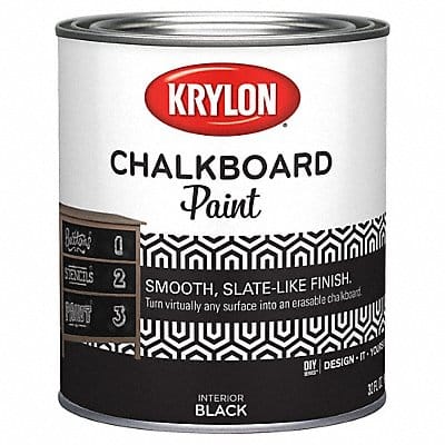 Interior Paint Water Chalkboard Black