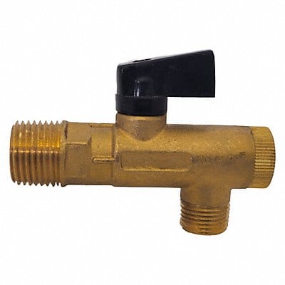 Filter Ball Valve 3/8in Drain Port