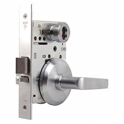 Lever Lockset Mechanical Grd. 1 40H Rose