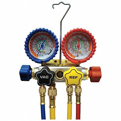 Mechanical Manifold Gauge Set 4-Valve