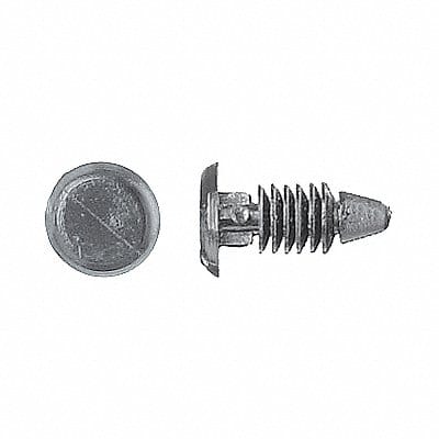 Push-In Rivet Black Dome 1/2 L PK25