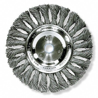 Twist Wire Wheel Brush Arbor 10 In.