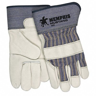 Leather Gloves Beige S PR