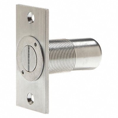 Lockable Dust Proof Strike Satin Brass