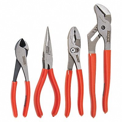 Plier Set Ergonomic 4 Pcs.