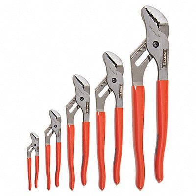 Tongue and Groove Plier Set Ergo 5 Pcs.