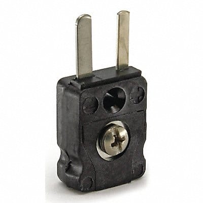 Thermocouple Plug J Black Miniature