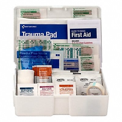 First Aid Kit Plastic 81 Pieces