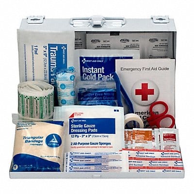 First Aid Kit Metal 179 Pieces