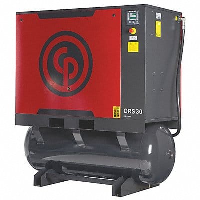 Rotary Screw Air Compr Dryer 30 hp Horz