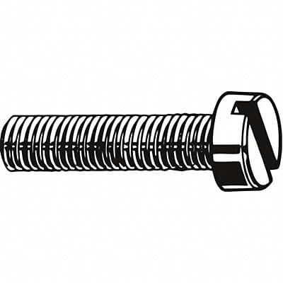 MS M2-0.40 Zinc Plated 10mm 100PK