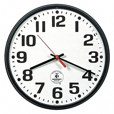 Wall Clock Analog Battery