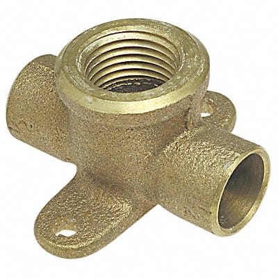 Drop Tee LL Cast Bronze 1/2 Tube CxCxC