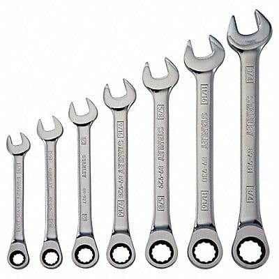 Combo Wrench St Steel Polish Stnrd Ofst