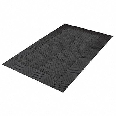 Antifatigue Mat Black 4ft. x 6ft.