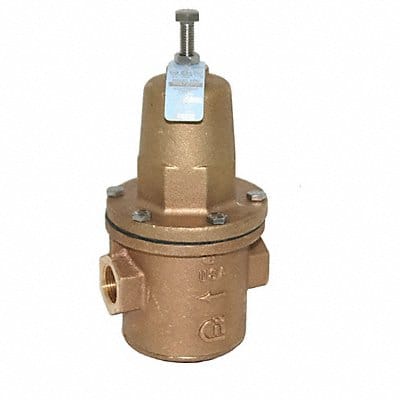 Water Pressure Reducing Valve 1/2 In.