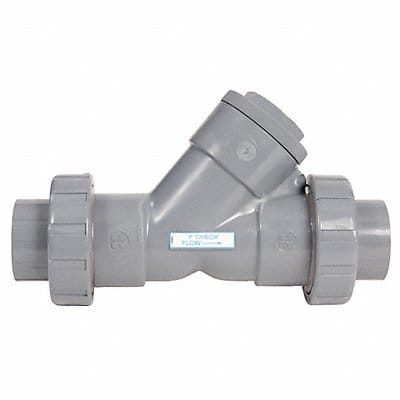 True Union Y Check Valve