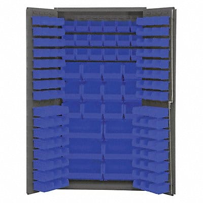 K4889 Bin Cabinet 72 x36 x24 Gray 132BlueBns