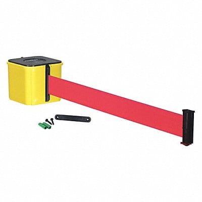 Retractable Belt Barrier 30 ft Red