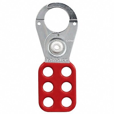 Lockout Hasp Snap-On Red 4-1/2in. L